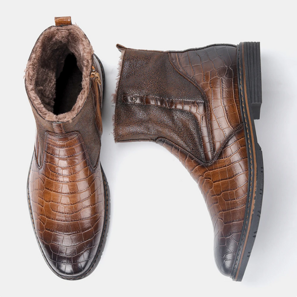 Xavier™ - Snug-Fit Leather Boots